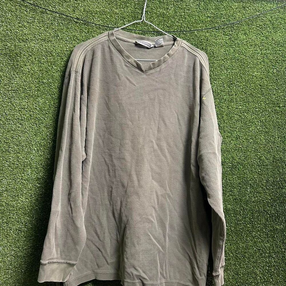 Quiksilver Men's Green and Khaki Shirt